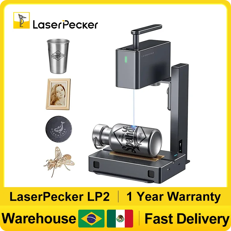 Laser Marking Machine - 60W LASERPECK 2 Khắc Hàng Mới