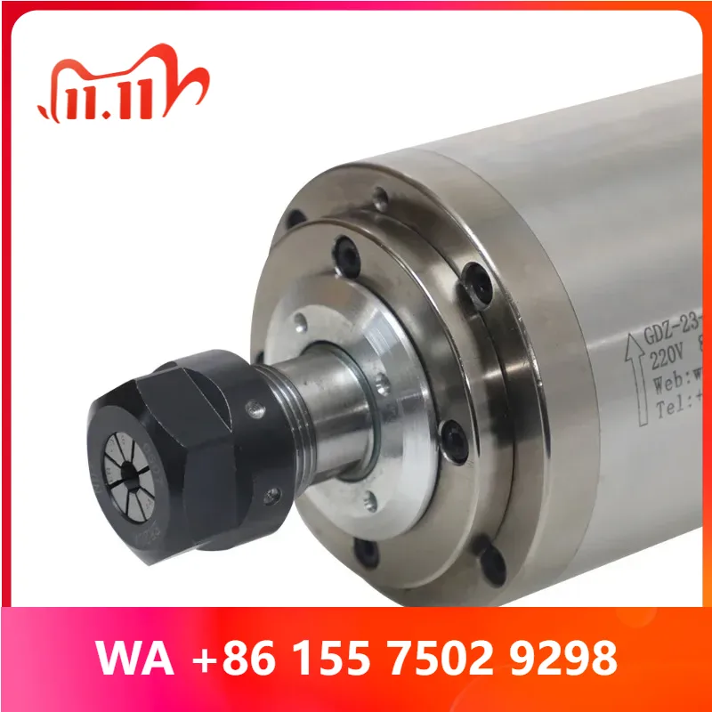 Cnc Spindle Motor - HQD 85mm GDZ-23-1 2.2 24000RPM Engraing