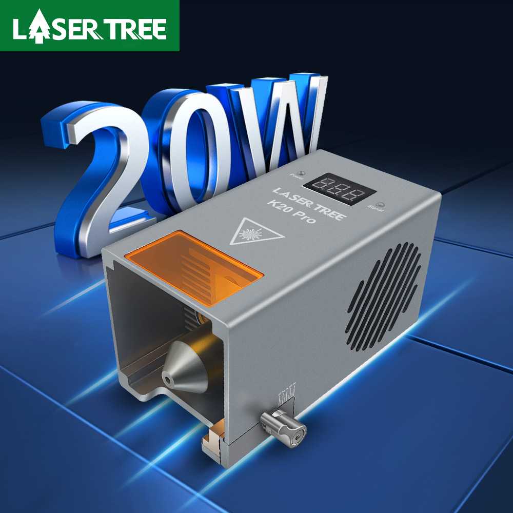 LASER Cây Công Suất Cao 20W Cô - đánh giá và giá Industrial Laser Engraver